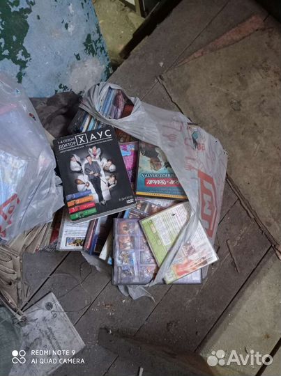 DVD плеер, диски, касеты