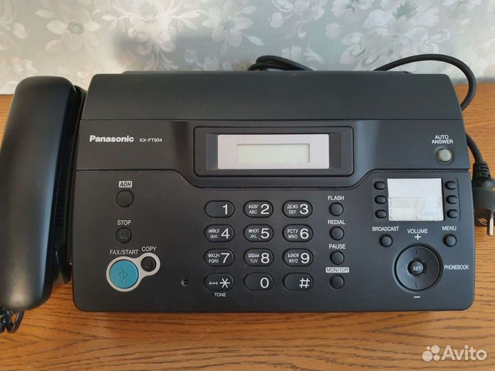 Факс panasonic KX-ft934ru-Малазия-оригинал
