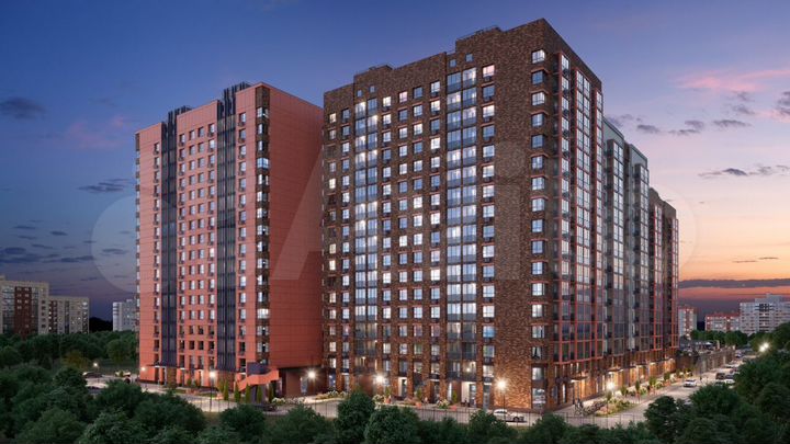 Квартира-студия, 30,3 м², 9/9 эт.