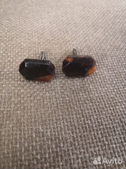 Запонки серебро 875 СССР