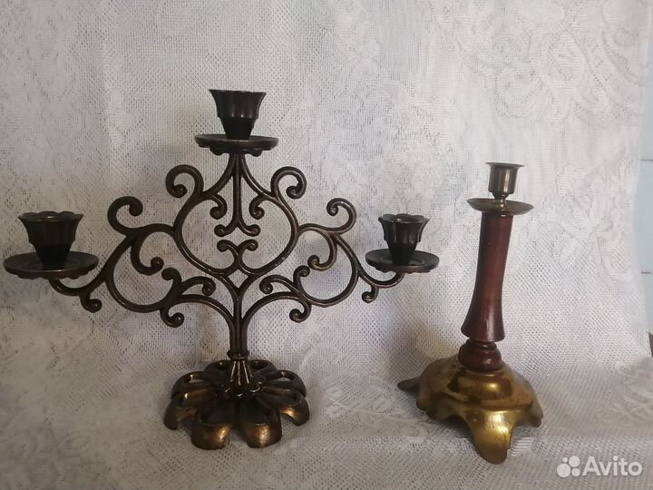 Канделябр и подсвечник СССР
