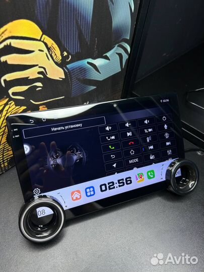 Магнитола android 4/64 на автомобили Mitsubishi