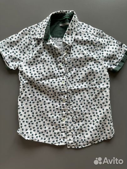 Рубашки с коротким рукавом для мальчика mexx 6лет