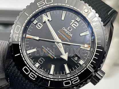 Часы Omega Seamaster Planet Ocean GMT Deep Black