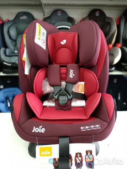 Автокресло 0-36кг Joie every stage bordo