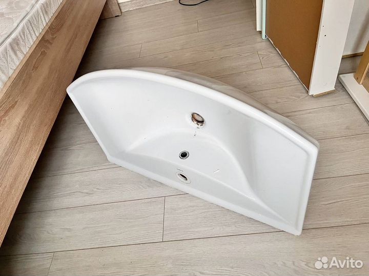 Раковина в ванную под тумбу 77см 77х47 kirovit