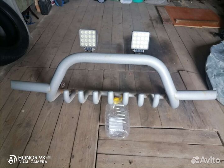 Кенгурятник на ниву