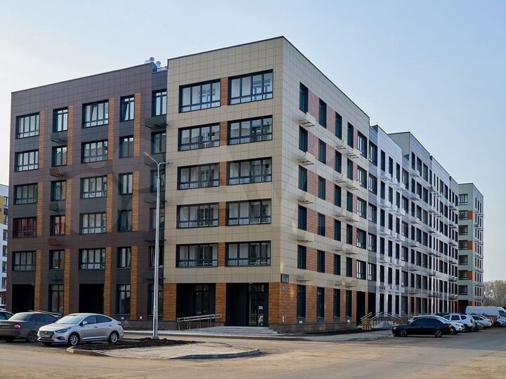 2-к. квартира, 54,8 м², 3/6 эт.