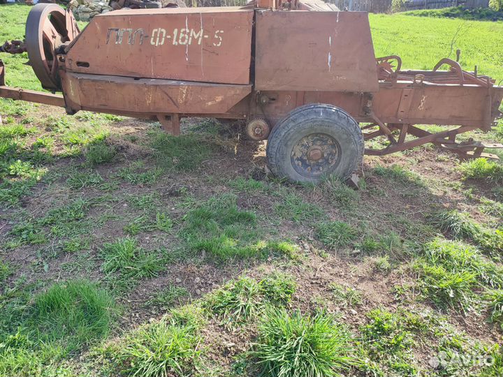 Пресс-подборщик Киргизстан ППЛ-Ф-1.6М-5, 1995