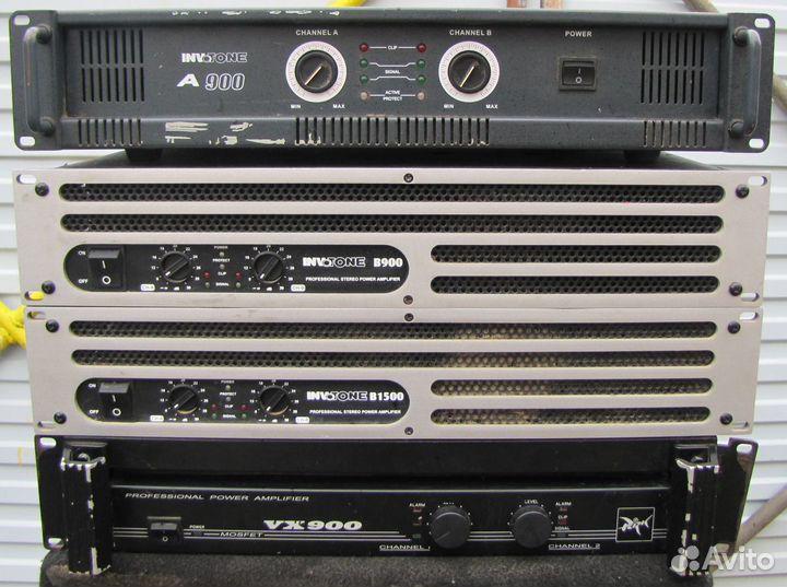 Усилители звука 160-3550W Pro 4ш QSC Crown PV ASR