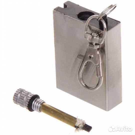 Вечная спичка (огниво) серебристая