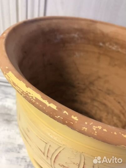 Горшок для цветов большой напольный