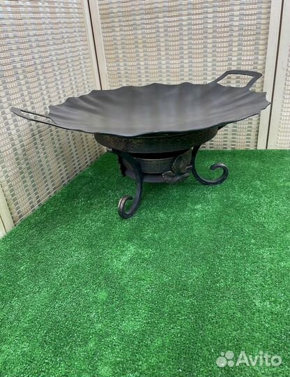 Садж из вороненой стали 50 см