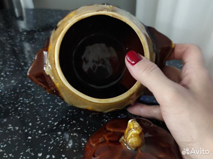 Глиняный горшок для запекания