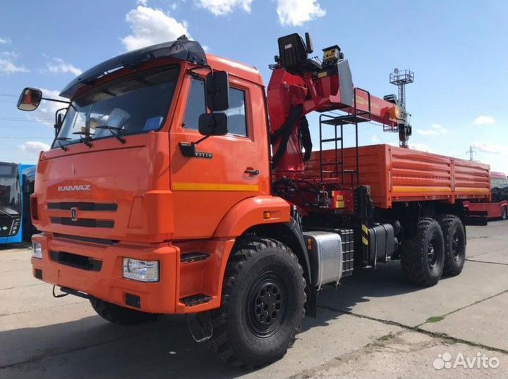 КамАЗ 43118 с КМУ, 2023