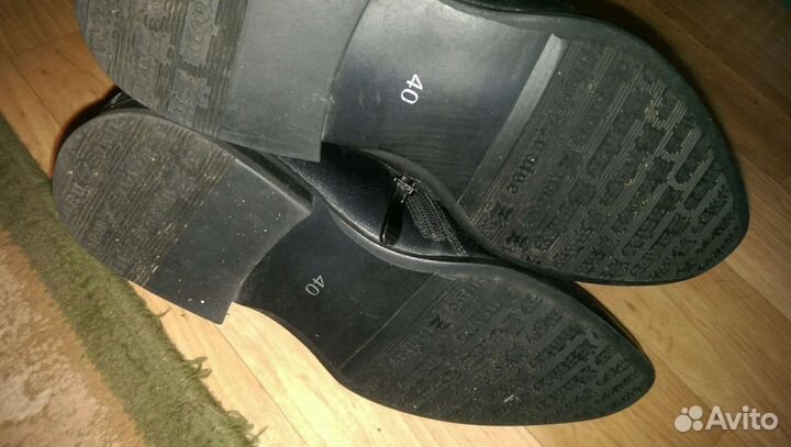 Туфли кожа.мех