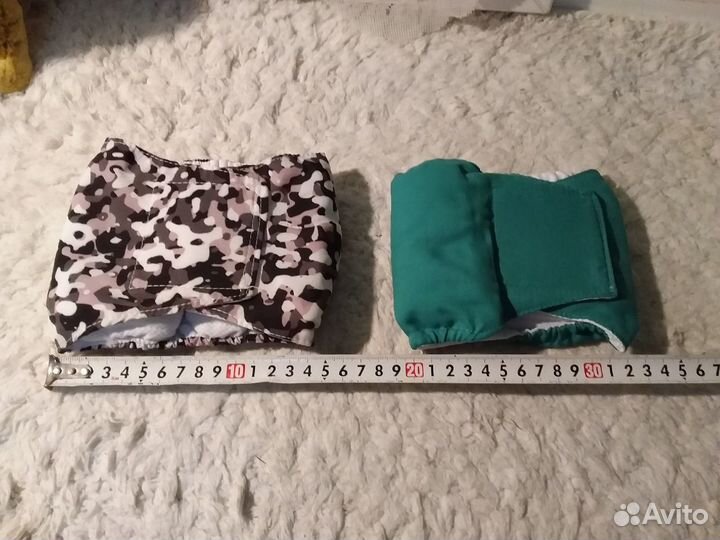 Многоразовые подгузники, cветящийся ошейник USB