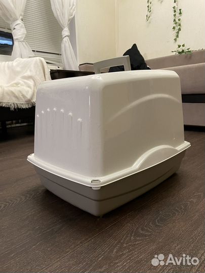 Кошачий лоток закрытый