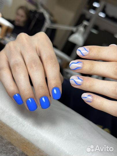 Маникюр с покрытием гель-лаком