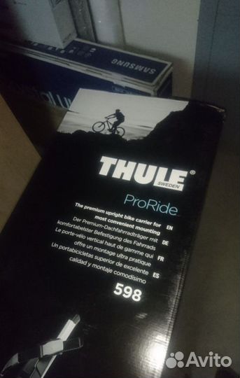 Thule proride 598 велокрепление