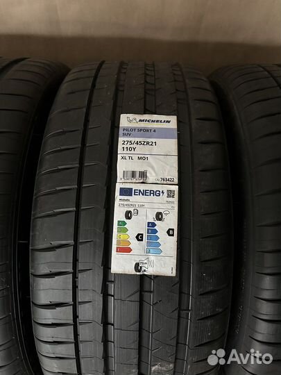 Michelin Pilot Sport 4 SUV 275/45 R21 и 315/40 R21 110Y