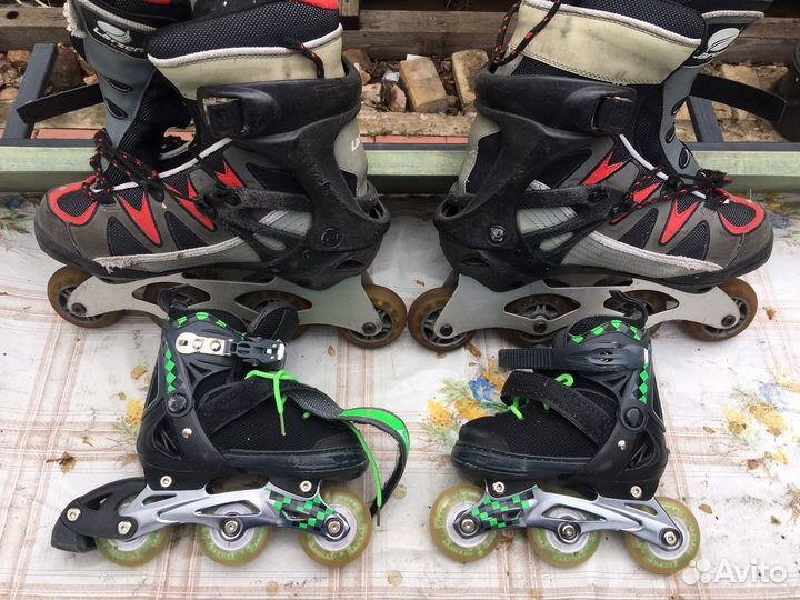 Коньки роликовые