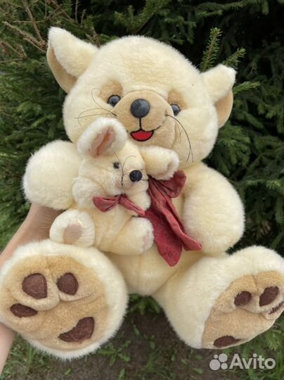 Мягкая игрушка бегемот мышка