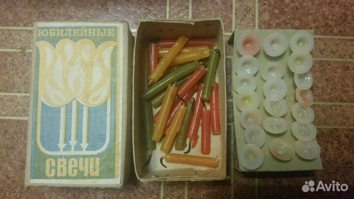 Свечи для торта, СССР