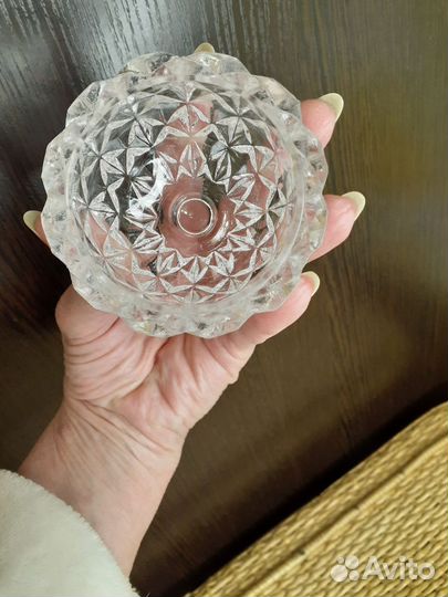 Солонка стекло СССР