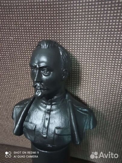 Бюст Ф. Э. Дзержинский. Чугун. Литье