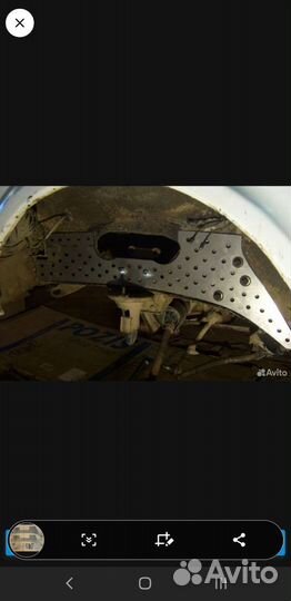 Усилитель передних лонжеронов нива