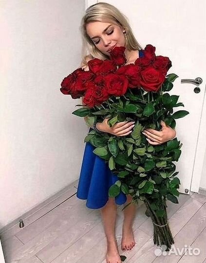Высокие розы Букеты с доставкой