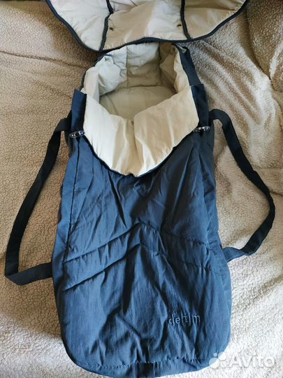 Переноска детская конверт зимний