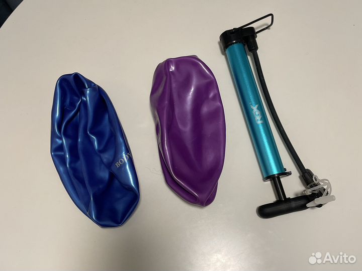 Спортивные надувные мячи с насосом