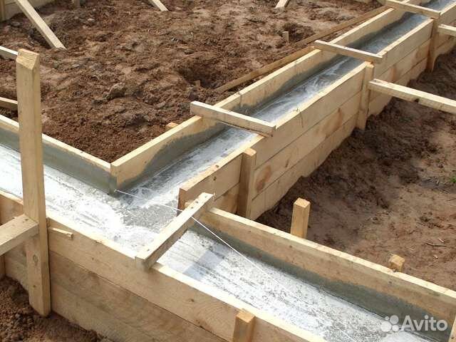 Заливка бетона, копка земли, спил деревьев и др