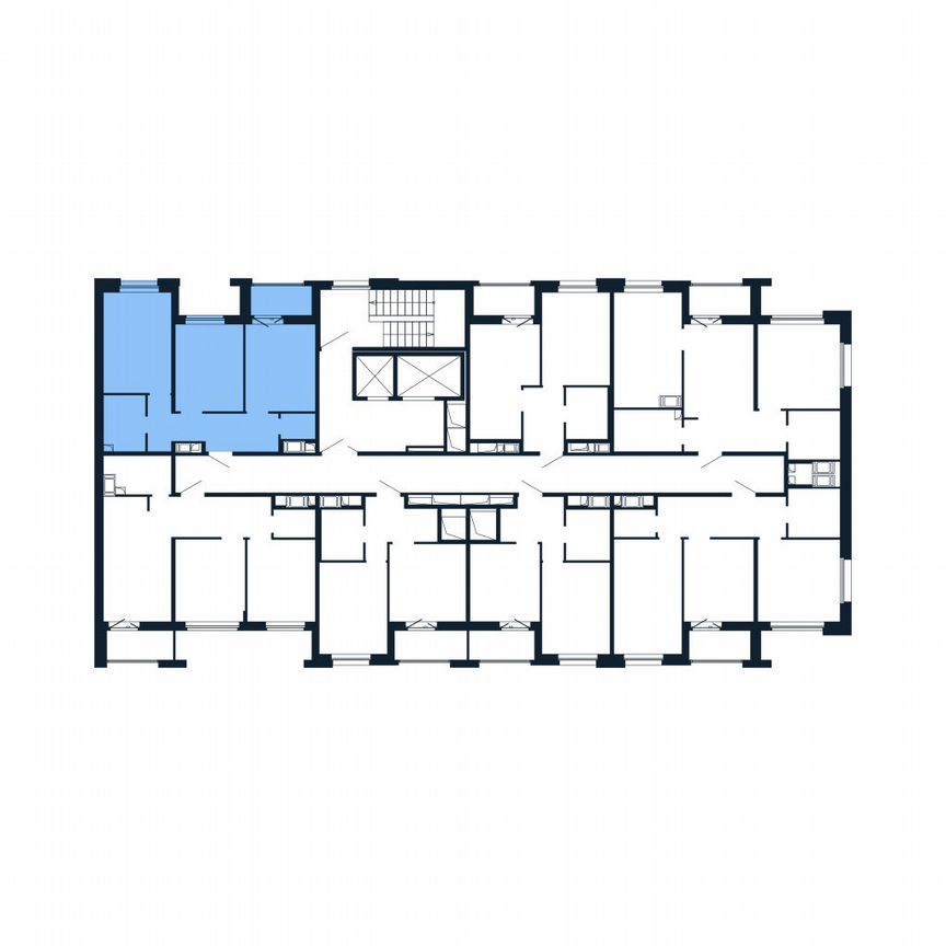 2-к. квартира, 49,1 м², 12/12 эт.