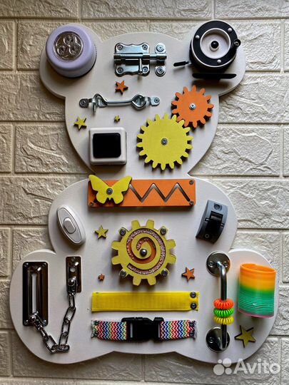 Бизиборд Мишка