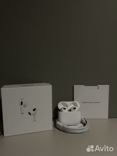 Беспроводные наушники копия apple airpods 3