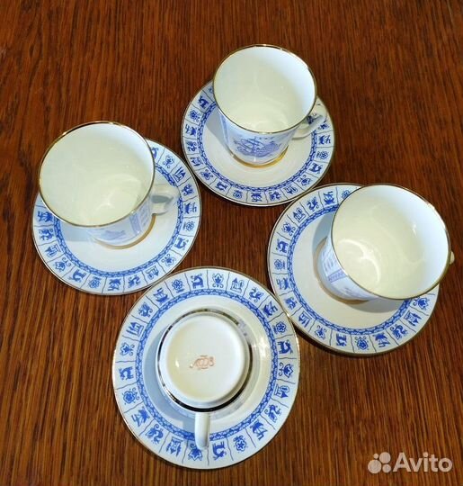 Набор чайный или кофейный фарфор