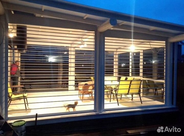 Рольставни прозрачные