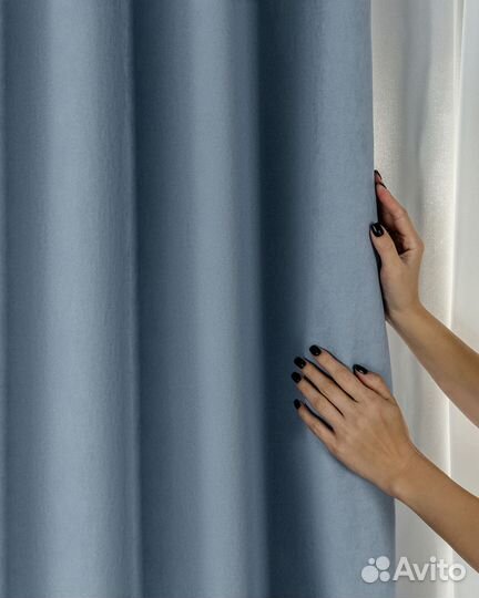 Шторы канвас эдем гиацинтовый новые пошив