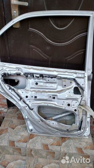 Дверь hyundai accent левая задняя