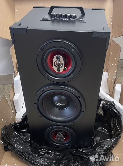 Мощная колонка ручной работы 