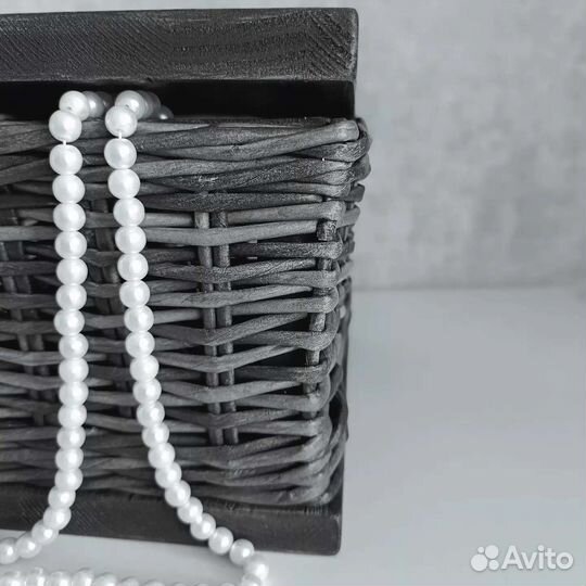 Шкатулка плетёная, сундучок