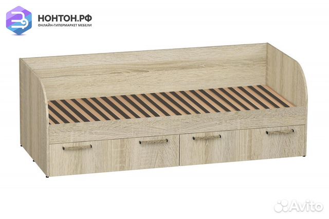 Кровать Сенди Light с ящиками сонома