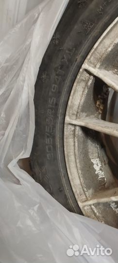 Литые диски r16 с зимней резиной