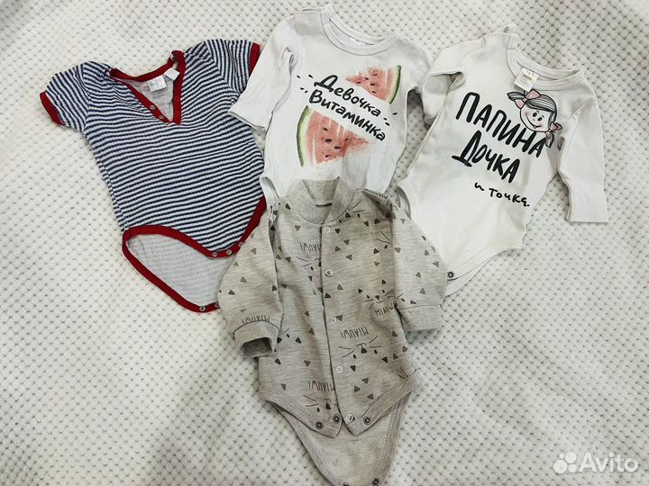 Вещи пакетом на девочку 62 - 68