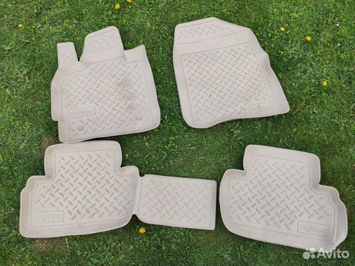 Коврики в салон Mazda CX7 (Рестайлинг) бежевые