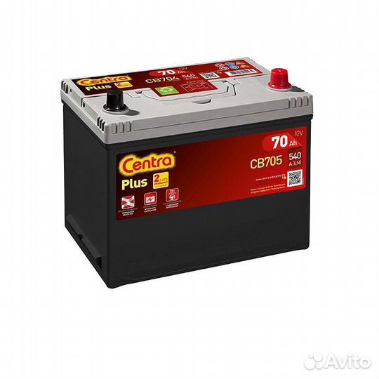 Аккумулятор 70 А/ч Centra