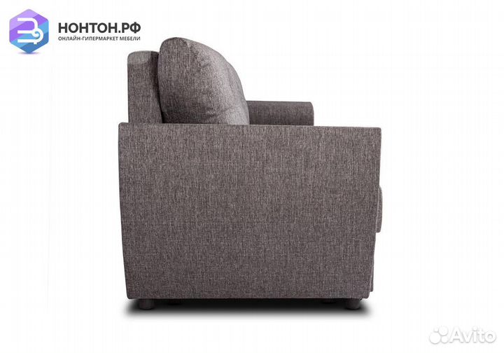 Диван еврокнижка Амстердам темно-серый